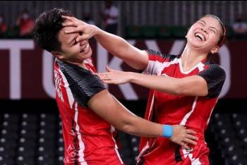 Greysia Polii/Apriyani Rahayu Raih Emas Cabor Bulutangkis Ganda Putri Olimpiade Tokyo 2020